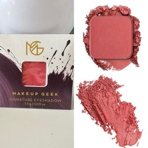 3/$15 Makeup Geek Matte Eyeshadow Single Pan Staycation Cruelty Free